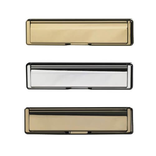 zinc letterplate